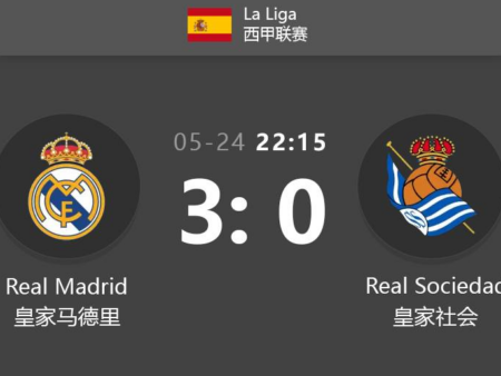 Real Madrid vs Real Sociedad: Home Power vs Wild Cards – La Liga Betting Preview