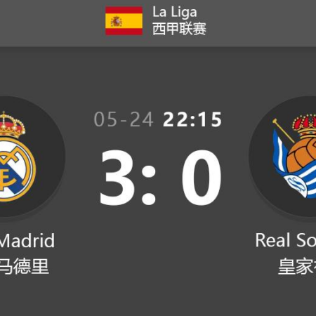 Real Madrid vs Real Sociedad: Home Power vs Wild Cards – La Liga Betting Preview