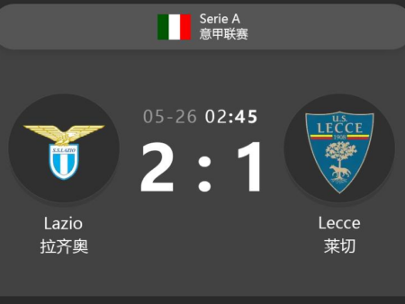 ⚽ Lazio vs Lecce Prediction