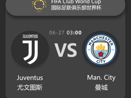 Match Preview: Juventus vs. Manchester City – FIFA Club World Cup​​Fixture Details​