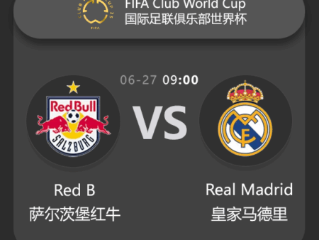 ​Match Preview: Red Bull vs. Real Madrid – FIFA Club World Cup​