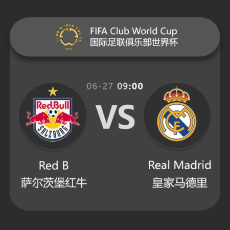 ​Match Preview: Red Bull vs. Real Madrid – FIFA Club World Cup​