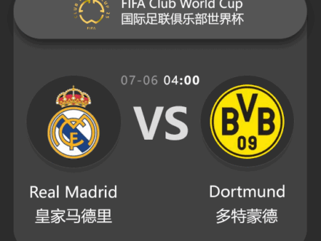FIFA Club World Cup Match Preview: Real Madrid vs Borussia Dortmund – Expert Analysis & Betting Tips​