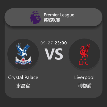 ​Crystal Palace vs Liverpool: Premier League Match Preview & Analysis​