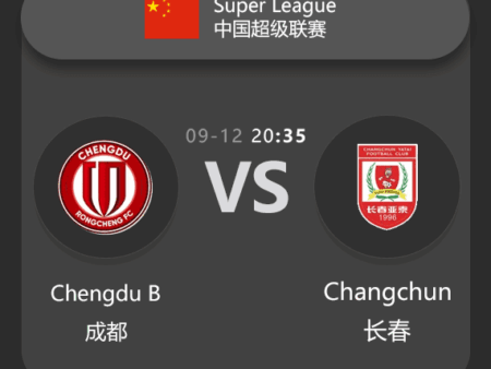 Chengdu B vs Changchun: Chinese Super League Match Preview & Analysis