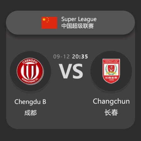 Chengdu B vs Changchun: Chinese Super League Match Preview & Analysis