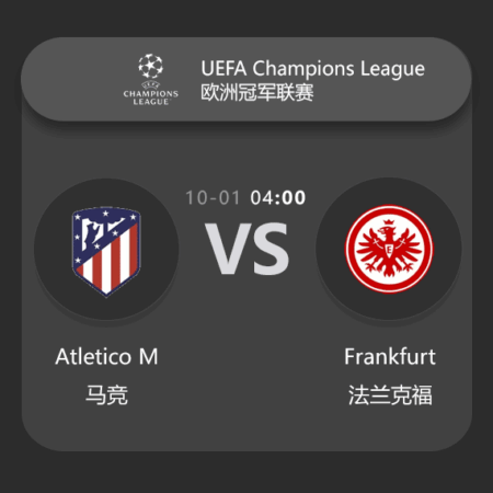 ​Atlético Madrid vs Frankfurt: UEFA Champions League Match Preview & Analysis​