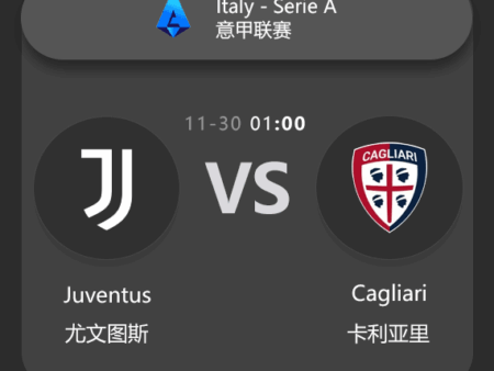 Juventus vs Cagliari: Serie A Match Preview & Analysis