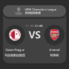 ​Slavia Prague vs Arsenal: UEFA Champions League Match Preview & Analysis​