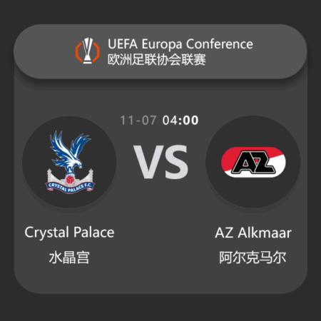 ​Crystal Palace vs AZ Alkmaar: UEFA Europa Conference League Match Preview & Analysis​