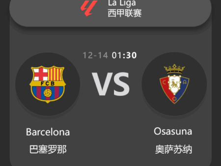 Barcelona vs Osasuna: La Liga Match Preview & Analysis