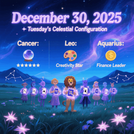 Zodiac Horoscope for December 30, 2025: Tuesday’s Astrological Guidance