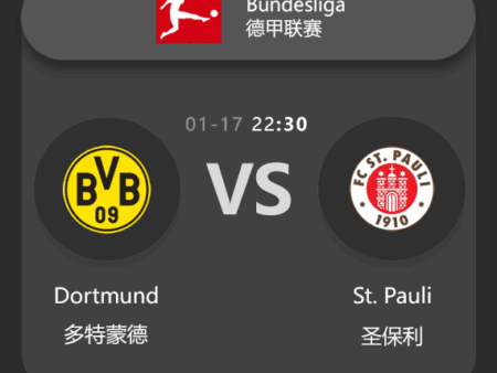 Borussia Dortmund vs FC St. Pauli: Bundesliga Match Preview & Analysis