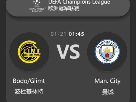 Bodø/Glimt vs Manchester City: UEFA Champions League Match Preview & Analysis