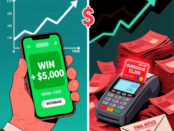 Study Links Online Sports Betting Surge to Consumer Debt Delinquency