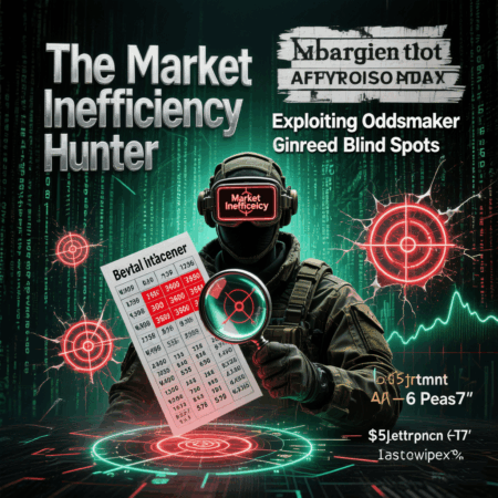 The Market Inefficiency Hunter – Exploiting Oddsmaker Blind Spots