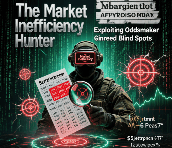 The Market Inefficiency Hunter – Exploiting Oddsmaker Blind Spots