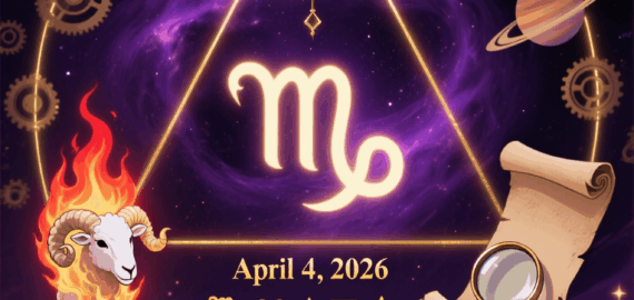 Daily Horoscope for April 4, 2026: Moon in Scorpio Deepens Intuition, Mercury-Jupiter Aligns