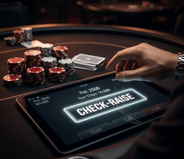 The “Delayed Check-Raise”: Exploiting C-Bet Automation in Online Poker