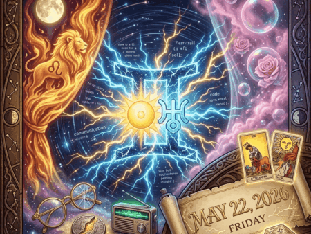 Daily Horoscope for Friday, May 22, 2026: Sun-Uranus Conjunction Brings Electric Surprises