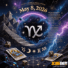 Daily Horoscope for Friday, May 8, 2026: Capricorn Moon & Pluto Retrograde Intensity